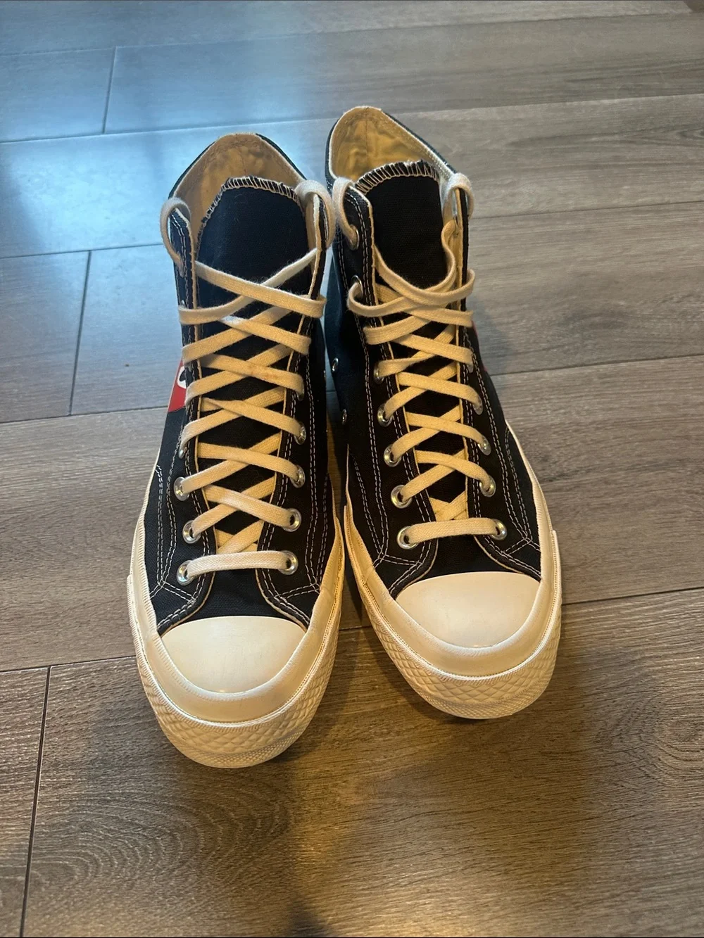 Converse Chuck Taylor All-Star 70 Hi Comme des Garcons Black Play - Picture 4 of 13